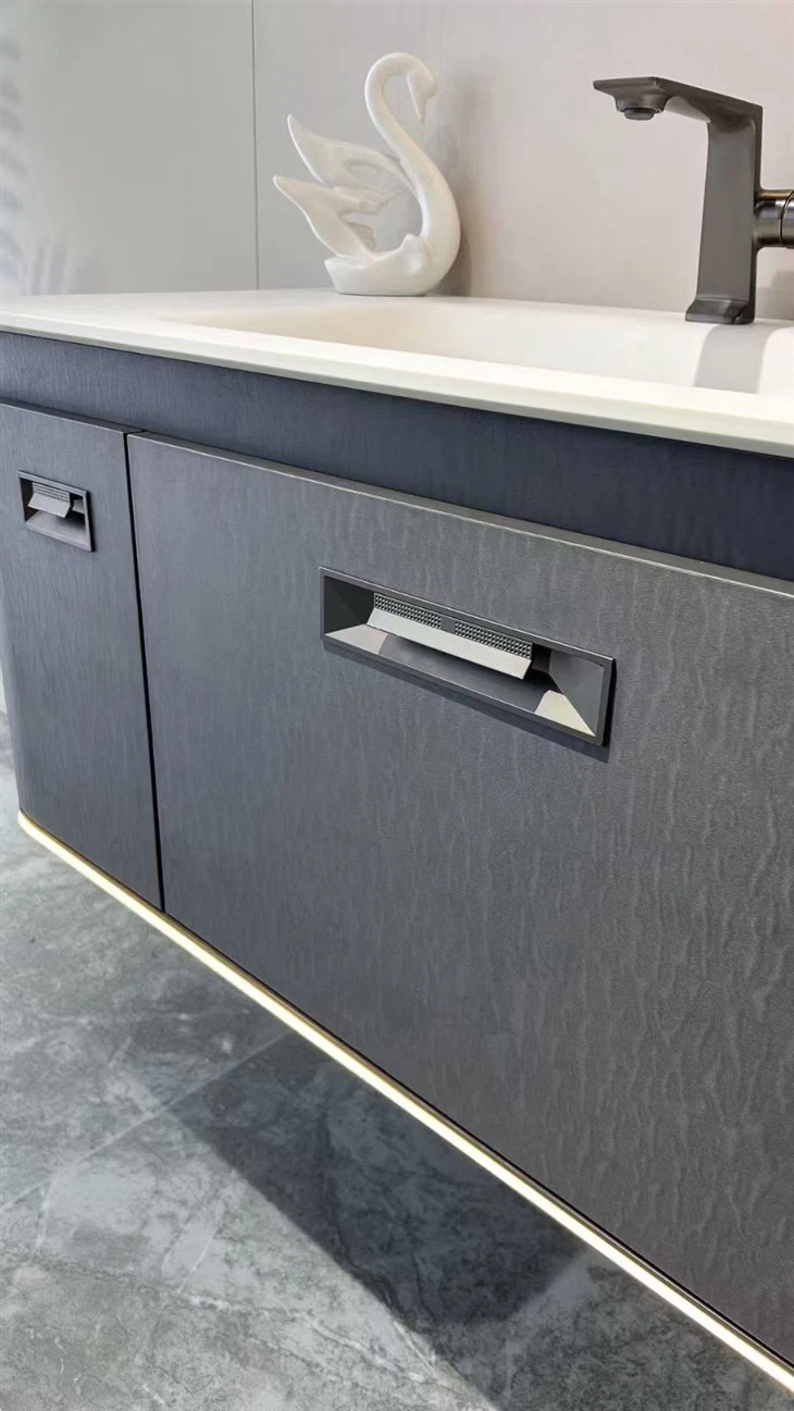 Arc Process Paint-free Multi-layer Solid Wood Bathroom Vanity price
